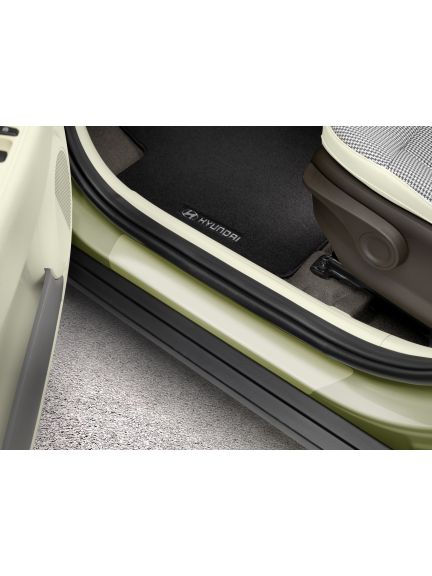 Láminas protectoras para umbrales de puertas, transparentes