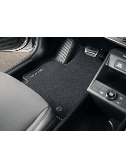 Alfombrillas textiles de terciopelo para el suelo