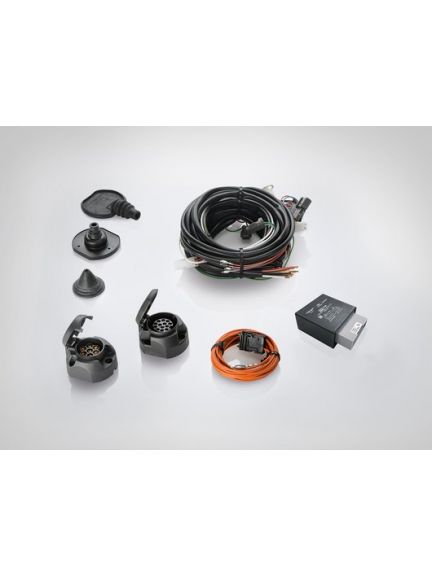 Kit de cableado de barra de remolque, toma de 7 polos (Sólo para vehículos con paquete de remolque)