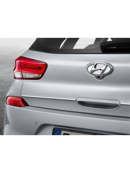 Línea de acabado del portón trasero