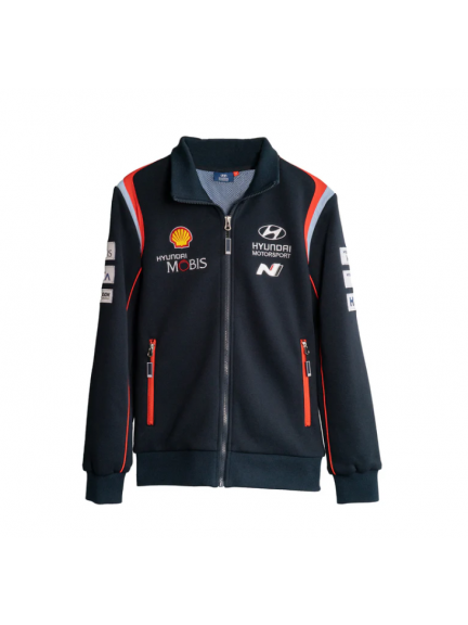 Sudadera réplica con cremallera Hyundai Motorsport, mujer