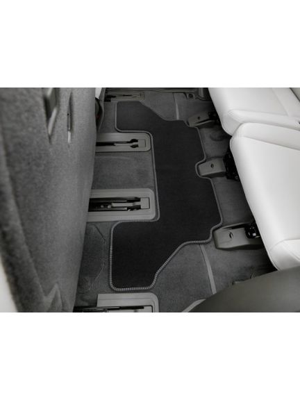 Alfombrillas textiles de terciopelo, 3.ª fila (ECONYL®)