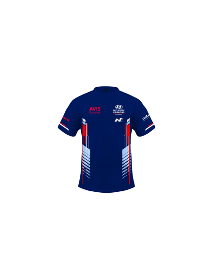 Camiseta Hyundai Motorsport Mujer Azul Marino